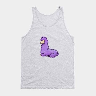 Purple Alpaca Tank Top